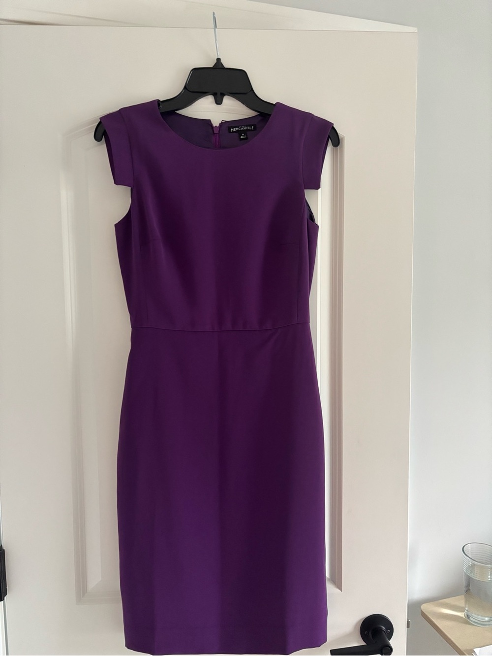 New Jcrew Purple Sheath Dress